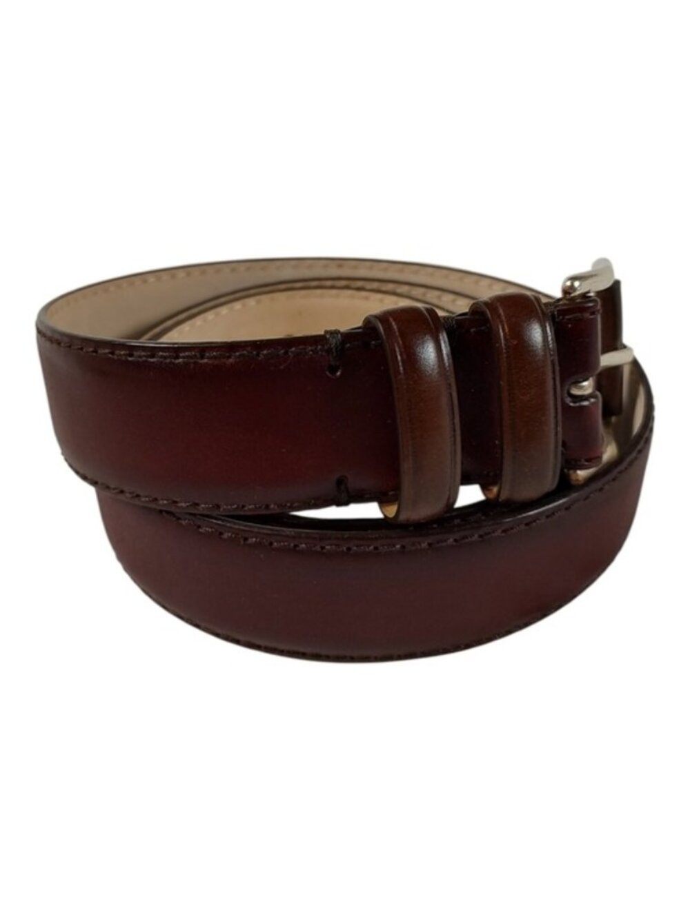 Peter Christian Brown Leather Belt 40